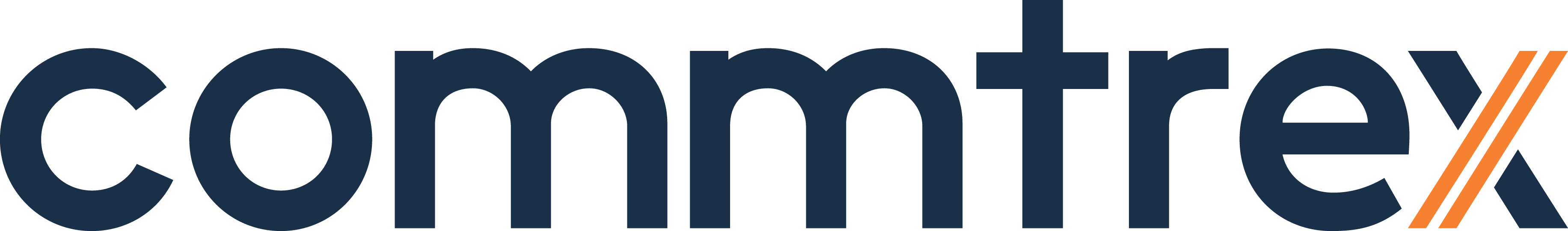 Blue Commtrex Logo (Transparent Background)